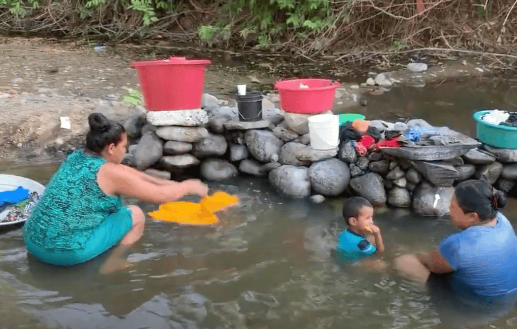 Washing in the River